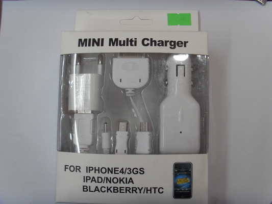 OEM Mini USB Genuine HTC Caricabatteria da auto per iPhone 3G, 3G, 4G