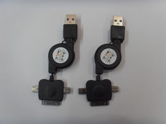 Mini adattatore del caricatore dell'automobile del USB di Bluetooth del cavo di dati dell'OEM pro micro per Blackberry
